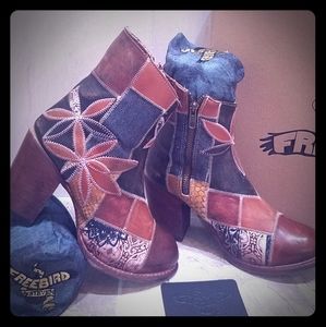 Freebird Patchwork Petal Boots